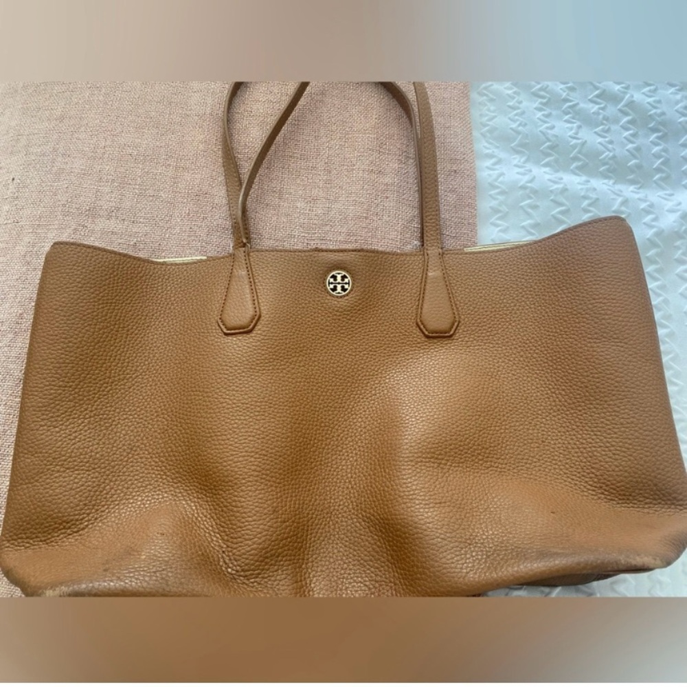 Brown Leather Tote Bag